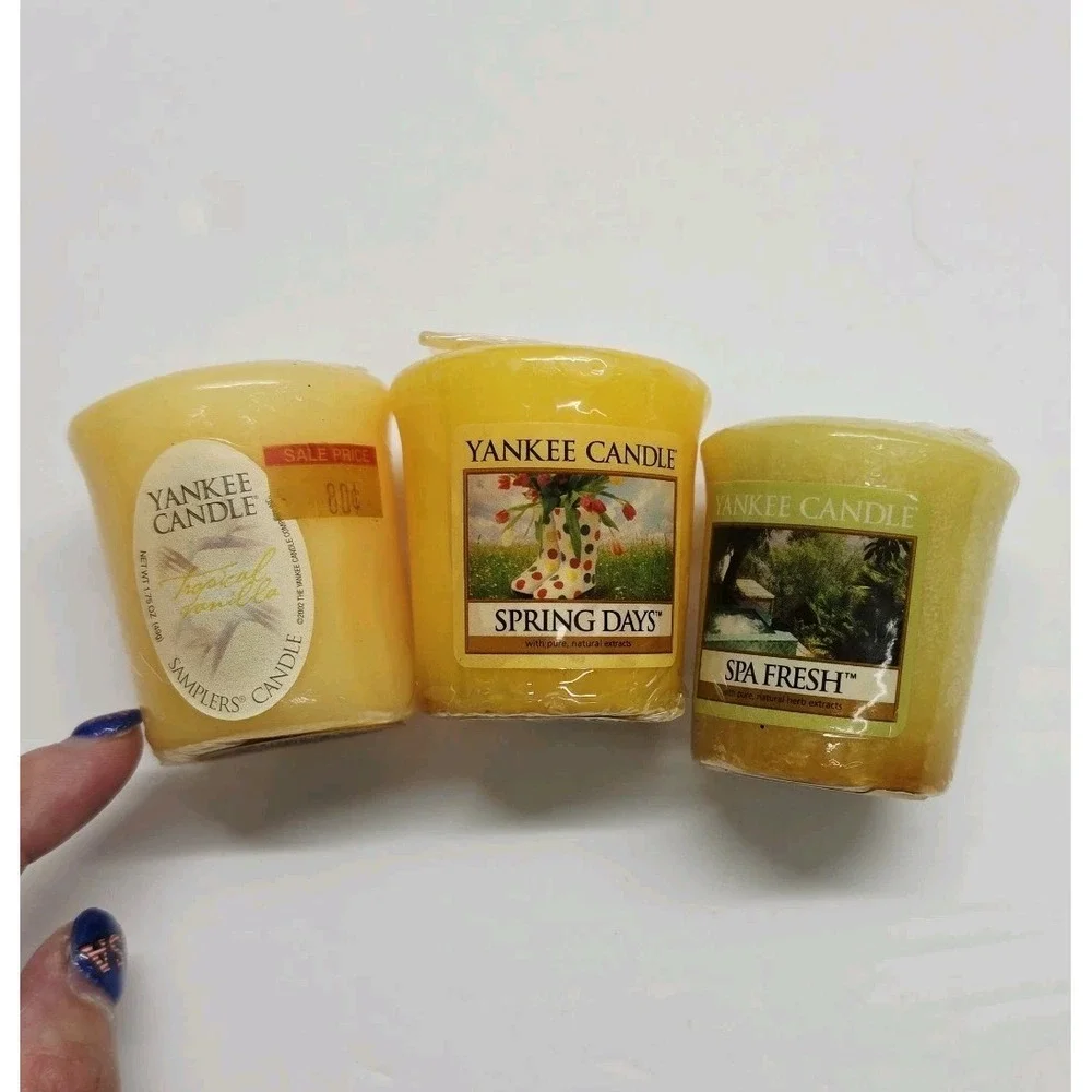 Yankee Candle Votive Sampler 12 Mixed Pack, 1.75oz, Vintage Retired Scents